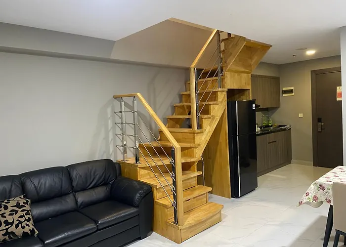 Apartemen 69M 2 Kamar Tidur Dan 2 Kamar Mandi Pemandangan Kota